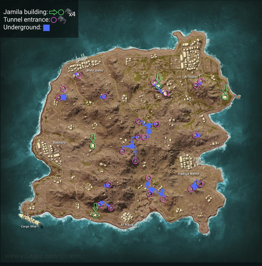 Karakin secret locations