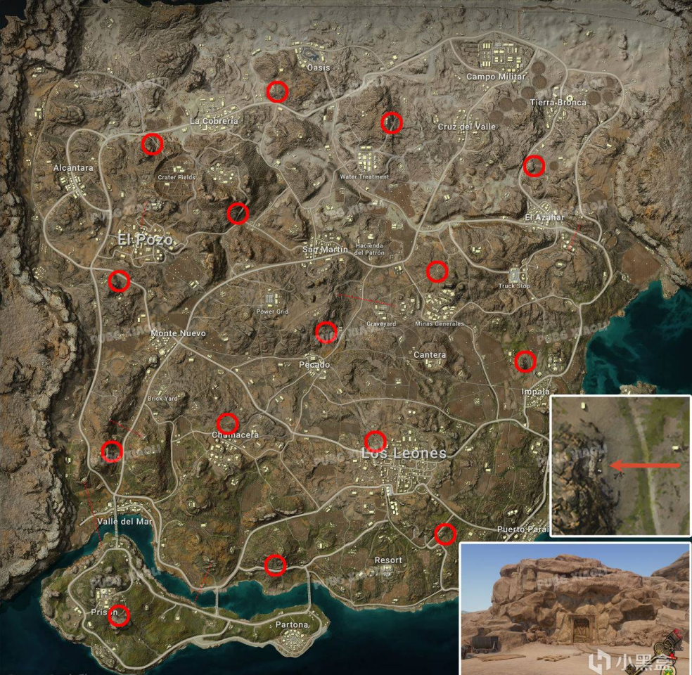 Miramar secret locations