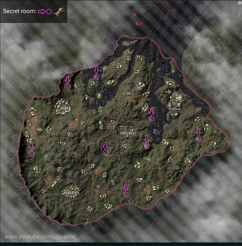 Paramo secret locations
